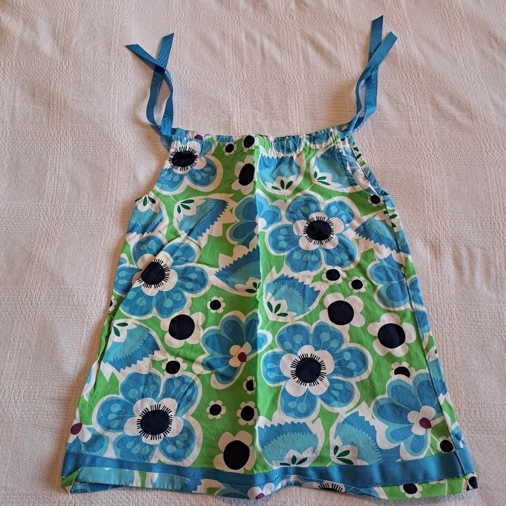Hanna Andersson girls size 90 or 3T floral pillowcase dress